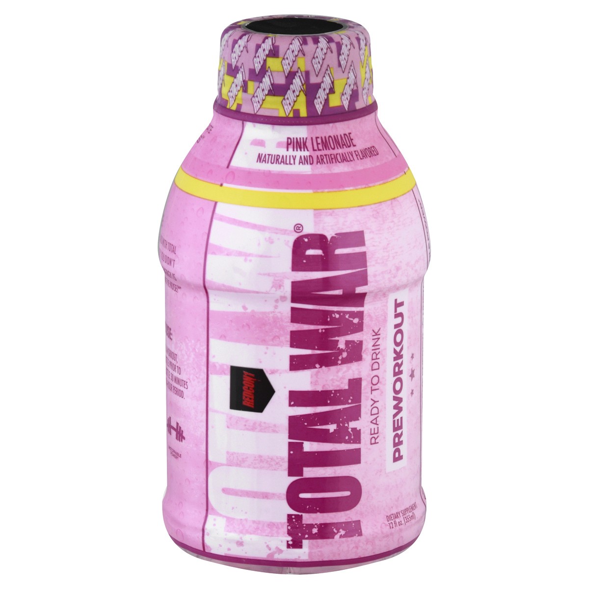 slide 9 of 9, Total War Pink Lemonade Preworkout - 12 oz, 12 oz