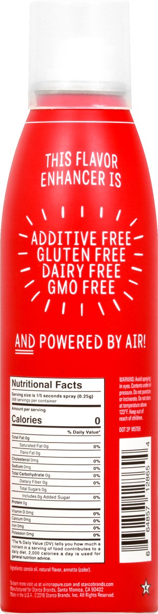 slide 5 of 10, Winona Pure Theater Style Popcorn Spray Butter, 5 oz