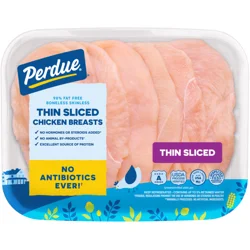 Perdue Thin Sliced Boneless Skinless Chicken Breasts