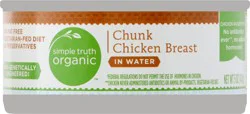 Simple Truth Organic Chunk Chicken Breast In Water