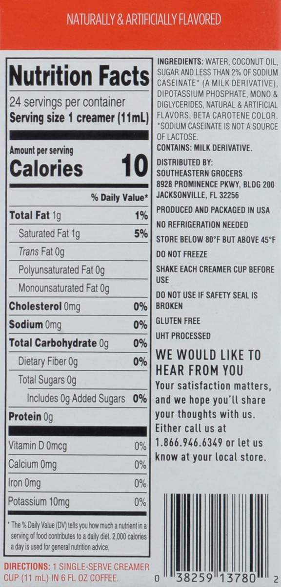 slide 6 of 15, SE Grocers Nondairy Cream - 24 ct, 24 ct