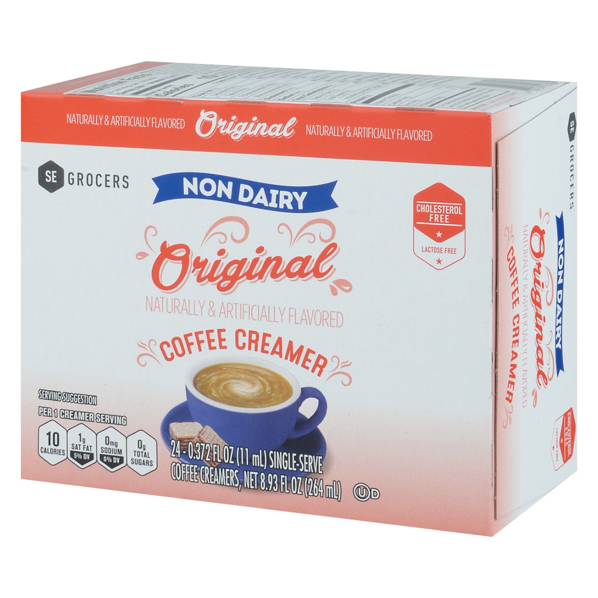 slide 12 of 15, SE Grocers Nondairy Cream - 24 ct, 24 ct