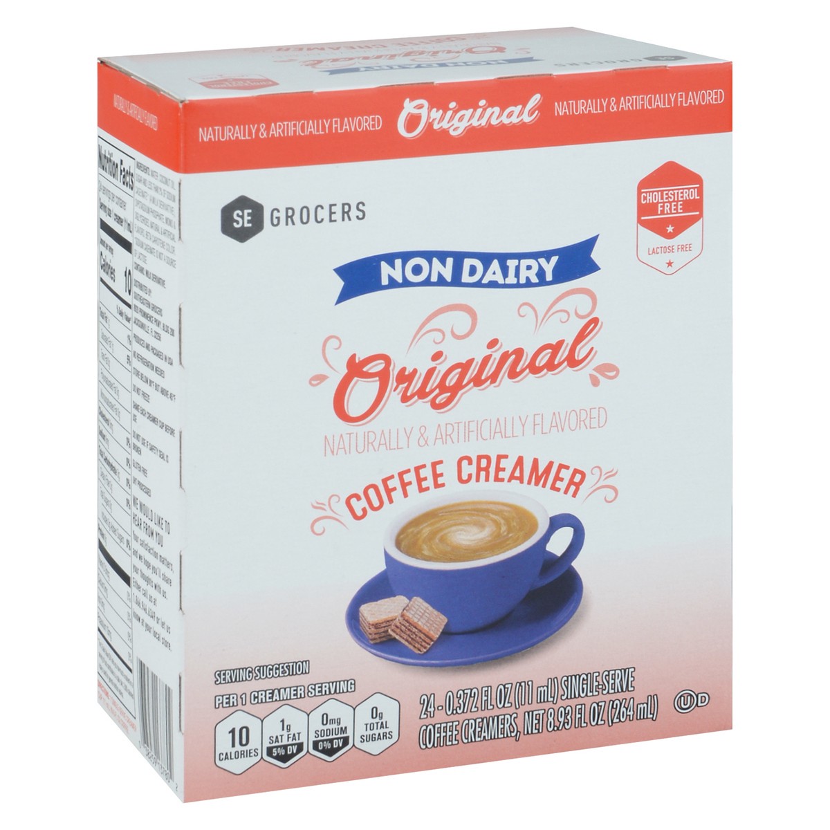 slide 4 of 15, SE Grocers Nondairy Cream - 24 ct, 24 ct