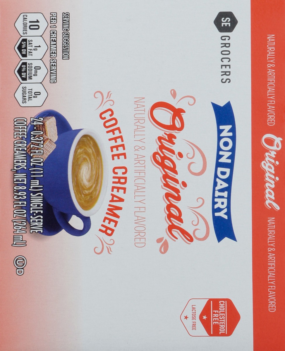 slide 7 of 15, SE Grocers Nondairy Cream - 24 ct, 24 ct