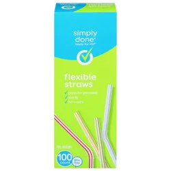 Simply Done Flexible Straws