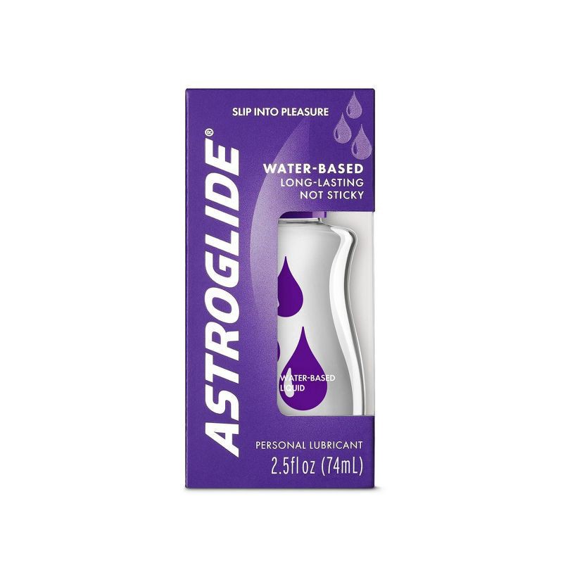 slide 1 of 4, Astroglide Water-Based Personal Lubricant 1 2.5 fl oz, 2.5 fl oz