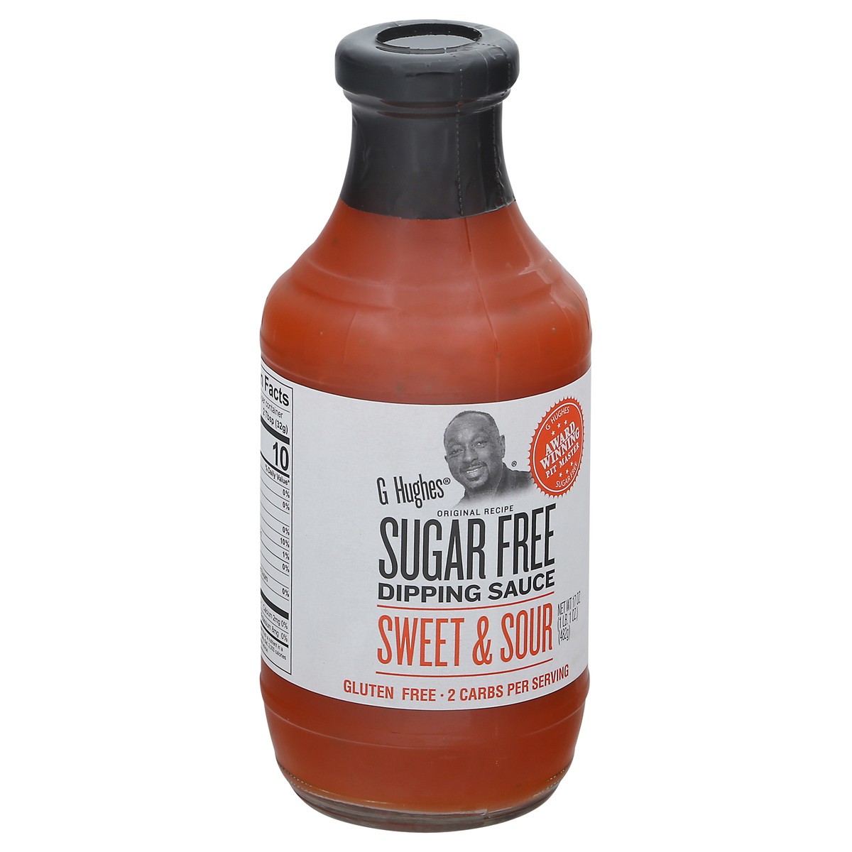 slide 2 of 9, G Hughes Sugar Free Sweet & Sauce Dipping Sauce - 17 oz, 17 oz