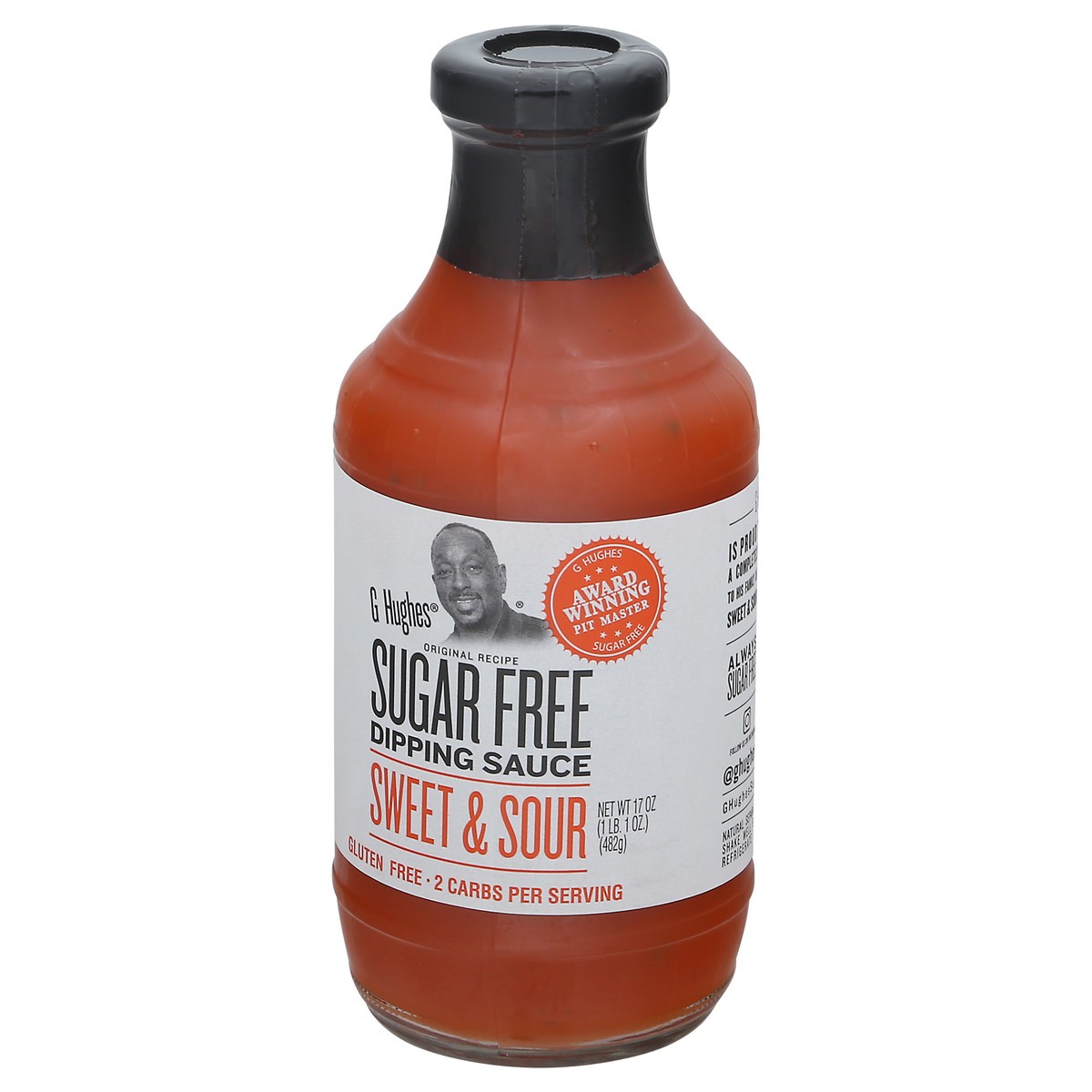 slide 3 of 9, G Hughes Sugar Free Sweet & Sauce Dipping Sauce - 17 oz, 17 oz