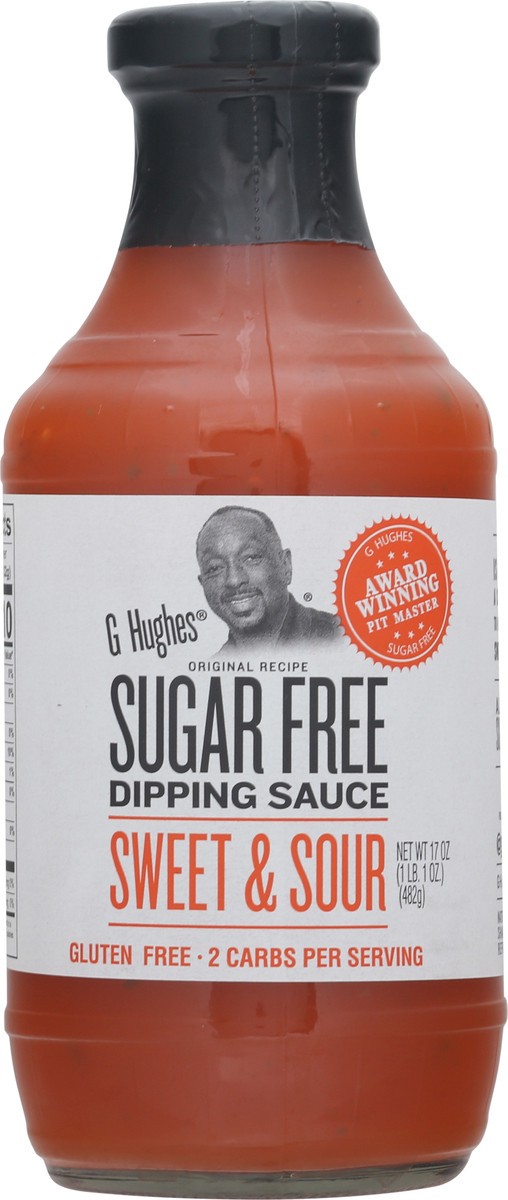 slide 7 of 9, G Hughes Sugar Free Sweet & Sauce Dipping Sauce - 17 oz, 17 oz