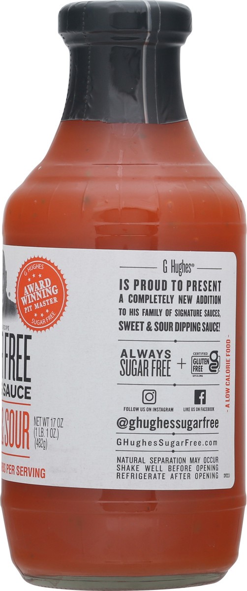 slide 6 of 9, G Hughes Sugar Free Sweet & Sauce Dipping Sauce - 17 oz, 17 oz
