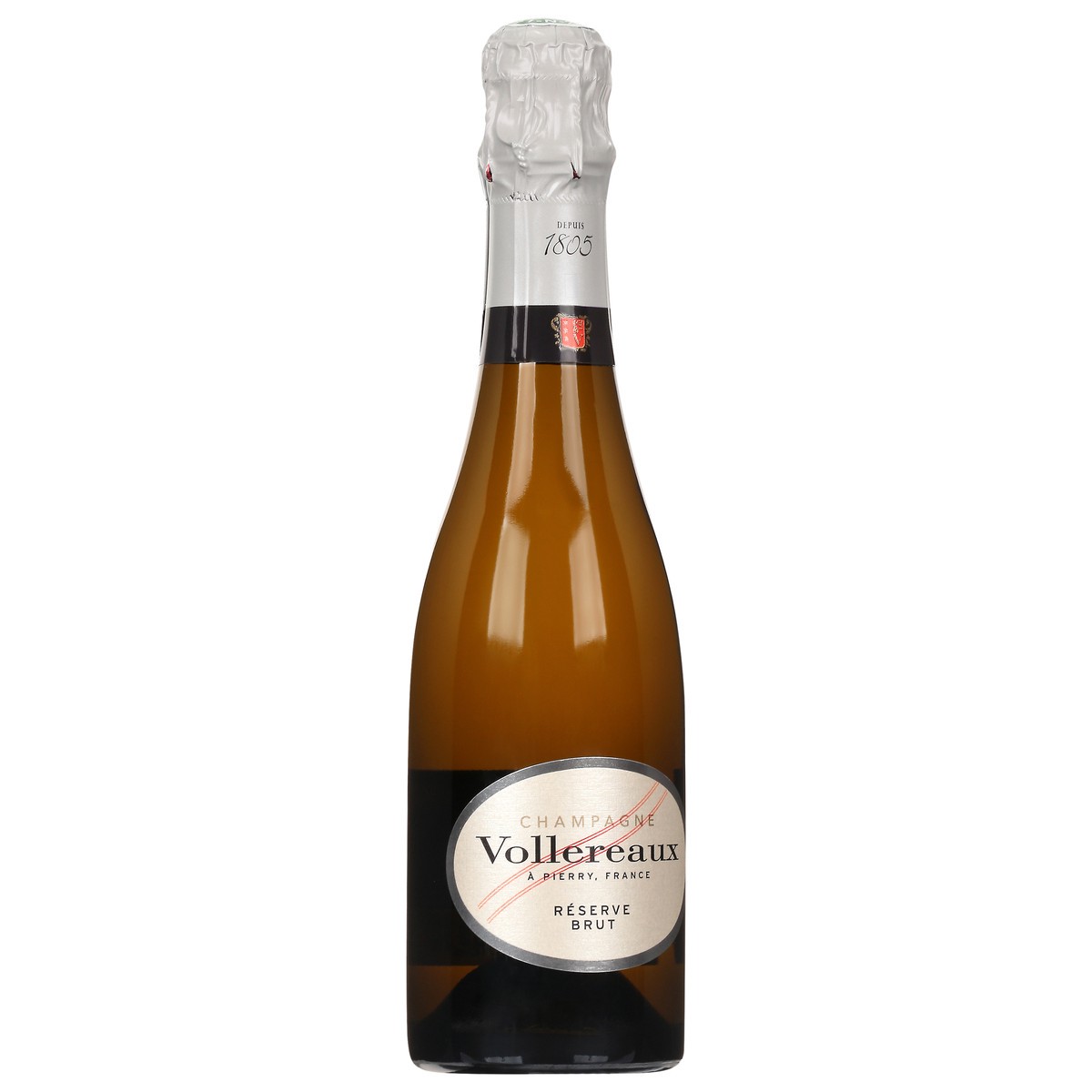 slide 6 of 9, Champagne Vollereaux Champagne, Reserve Brut, 375 ml