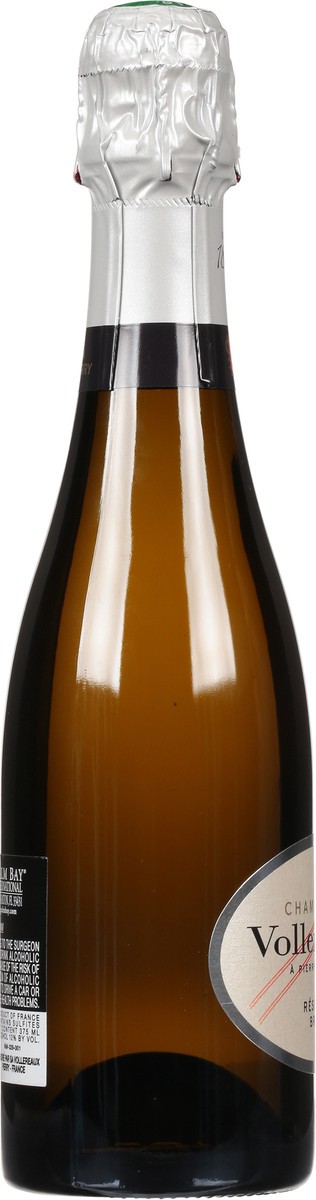slide 5 of 9, Champagne Vollereaux Champagne, Reserve Brut, 375 ml