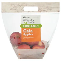 SE Grocers Org Gala Apples