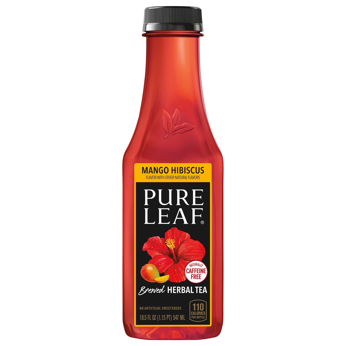 slide 3 of 6, Pure Leaf Herbal Tea, 18.50 fl oz