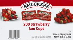 Smucker's Jam Cups 200 ea