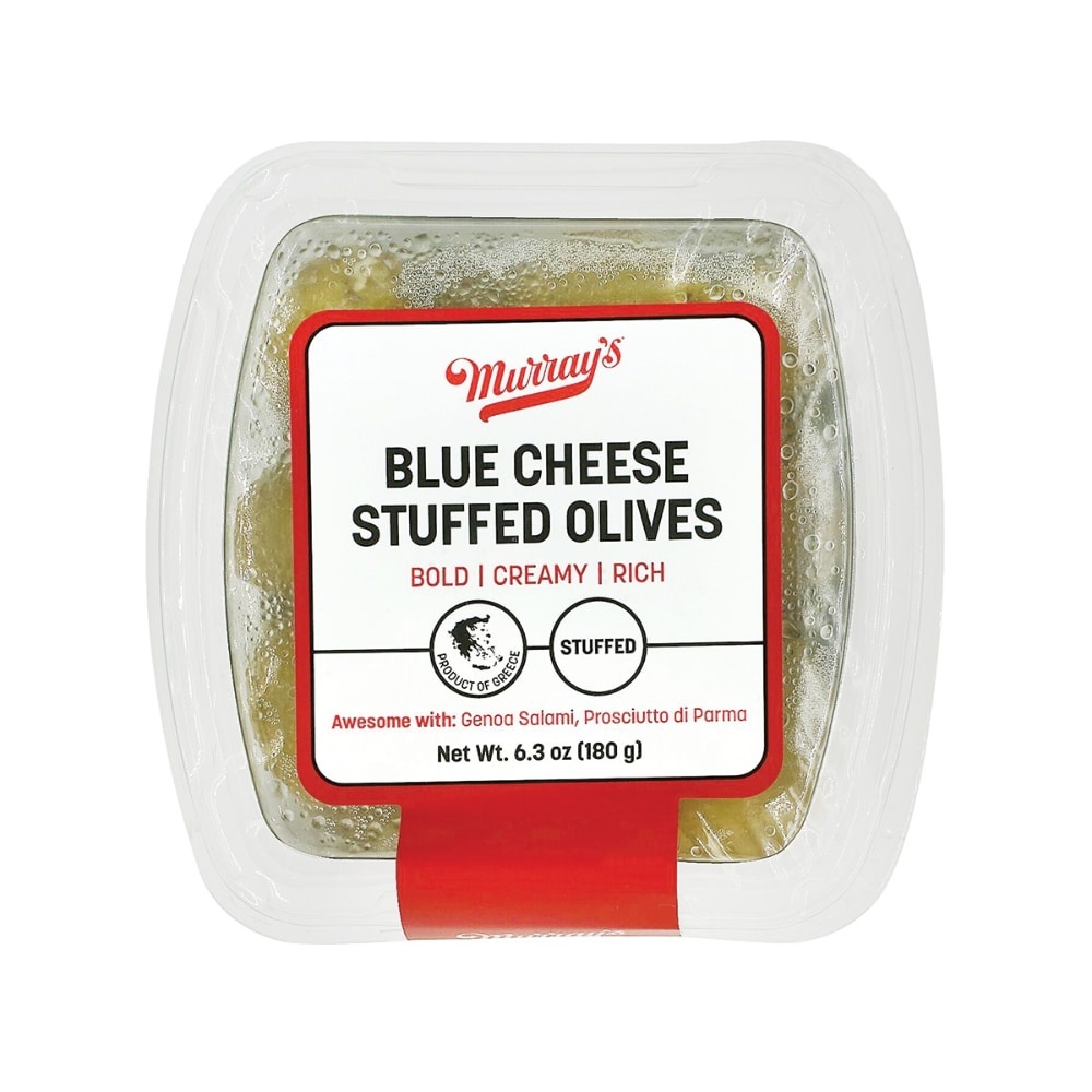 slide 1 of 1, Murray's Blue Cheese Stuffed Olives, 6.3 oz