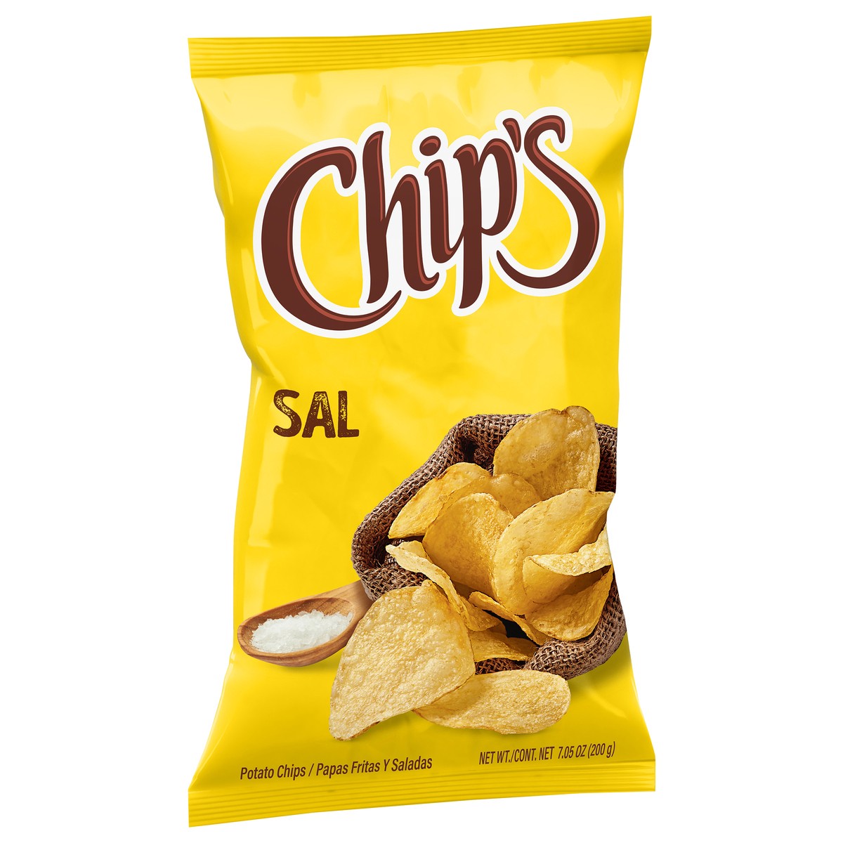 slide 3 of 4, Chip's Sal Potato Chips 7.5 oz, 7.5 oz