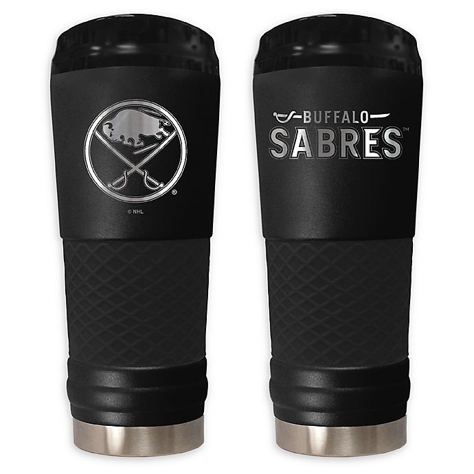 slide 1 of 1, NHL Buffalo Sabres Powder Coated STEALTH Draft Tumbler, 24 oz