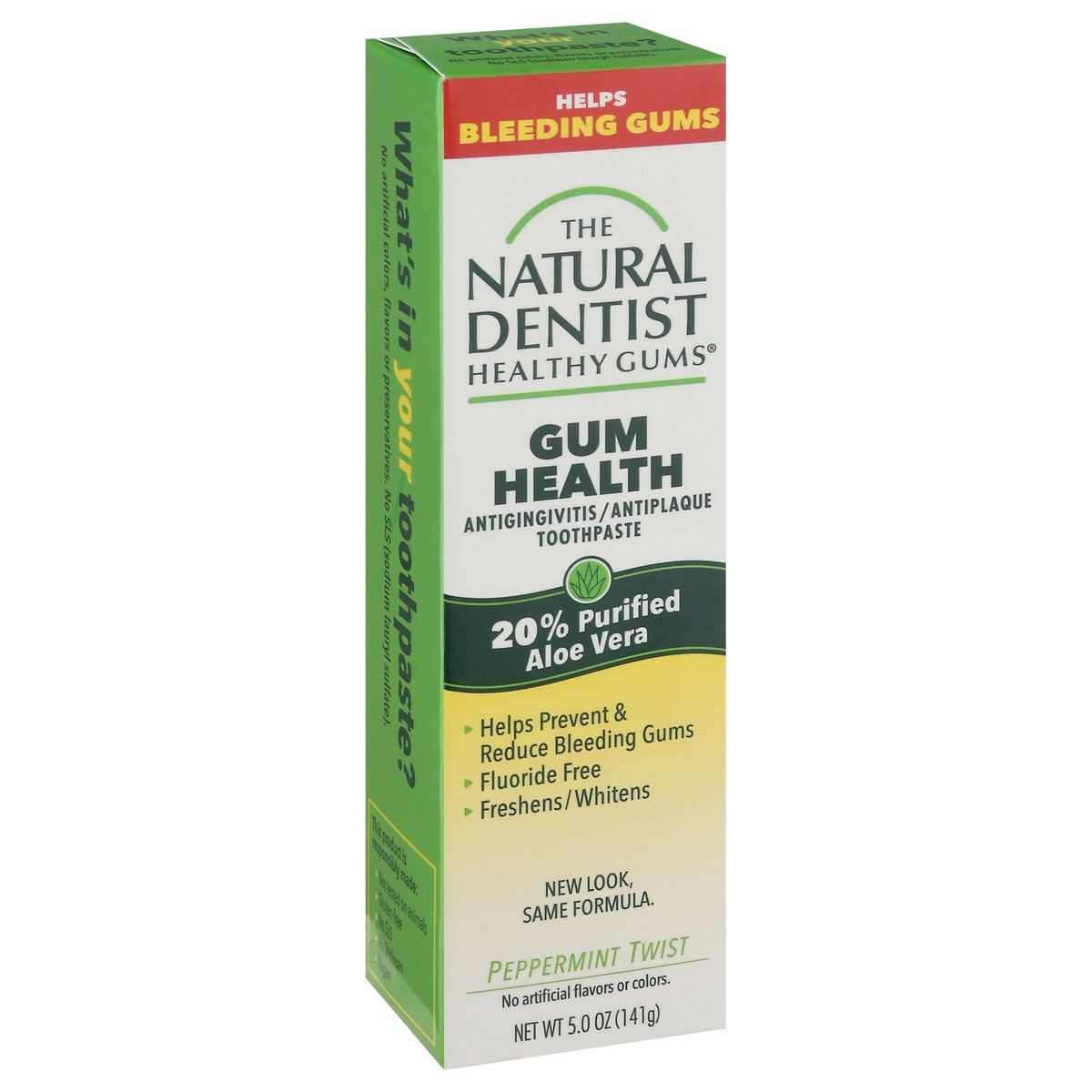 slide 2 of 9, The Natural Dentist Peppermint Twist Gum Health Toothpaste 5 oz, 5 oz