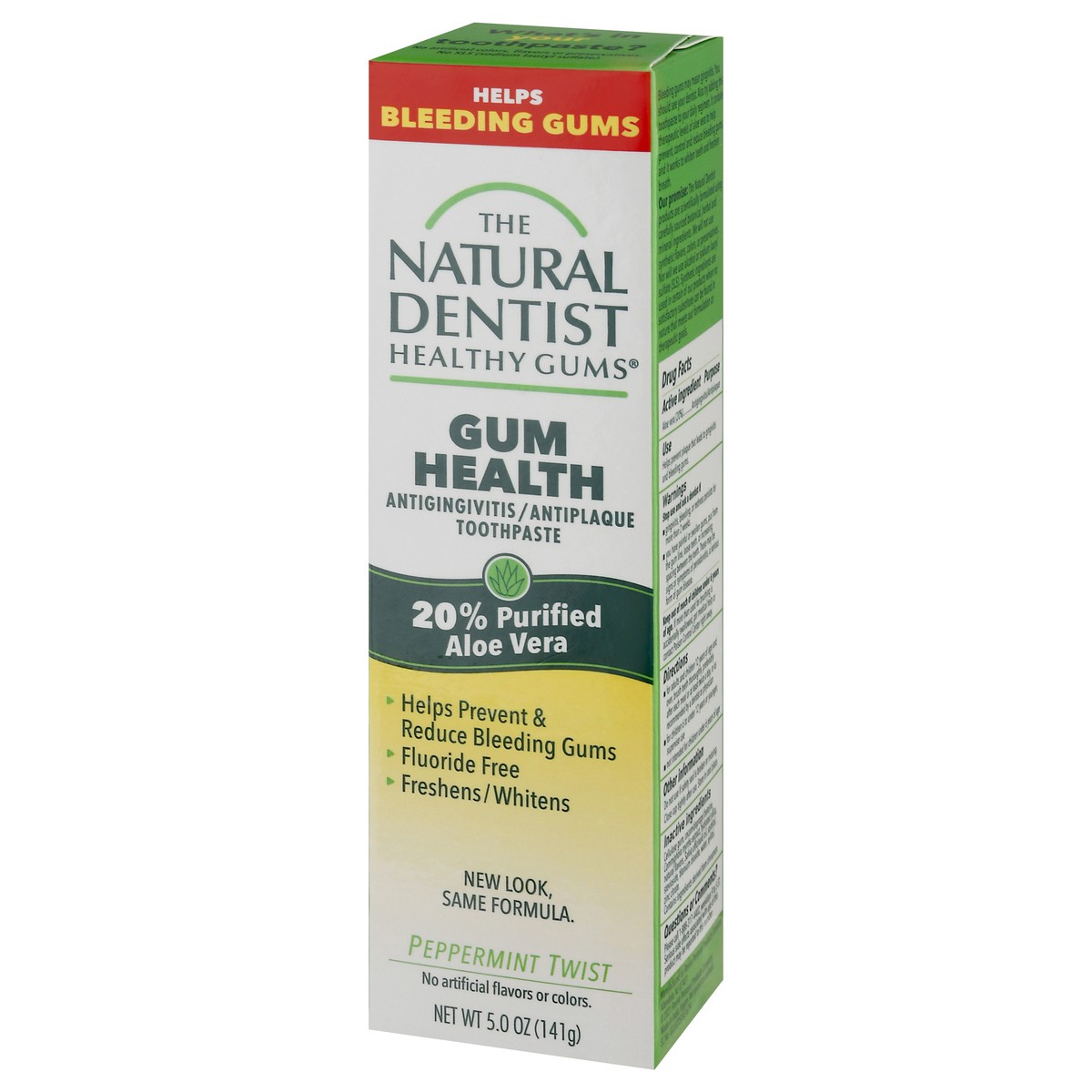 slide 3 of 9, The Natural Dentist Peppermint Twist Gum Health Toothpaste 5 oz, 5 oz