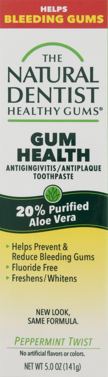 slide 1 of 9, The Natural Dentist Peppermint Twist Gum Health Toothpaste 5 oz, 5 oz