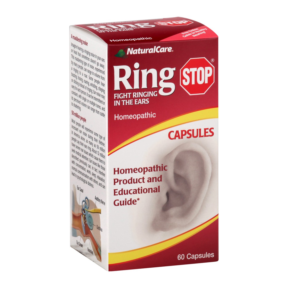 slide 11 of 11, NaturalCare Ring Stop 60 ea, 60 ct