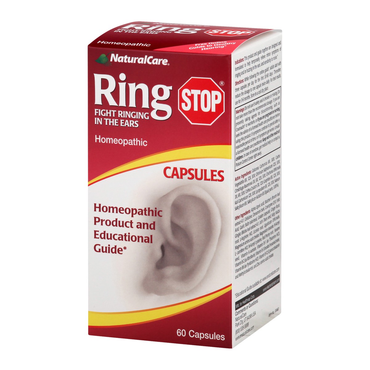 slide 7 of 11, NaturalCare Ring Stop 60 ea, 60 ct