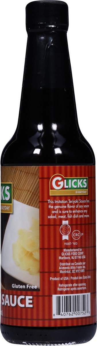 slide 6 of 9, Glicks Teriyaki Sauce, 10 oz