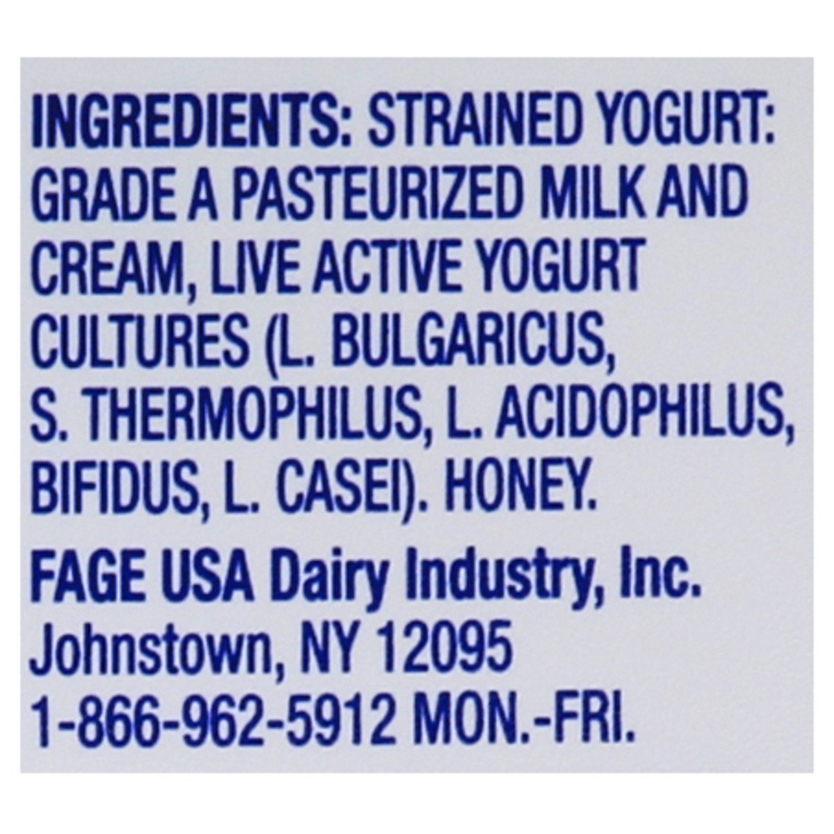 slide 5 of 10, Fage Total Whole Milk Greek Strained Yogurt Honey, 5.3 oz
