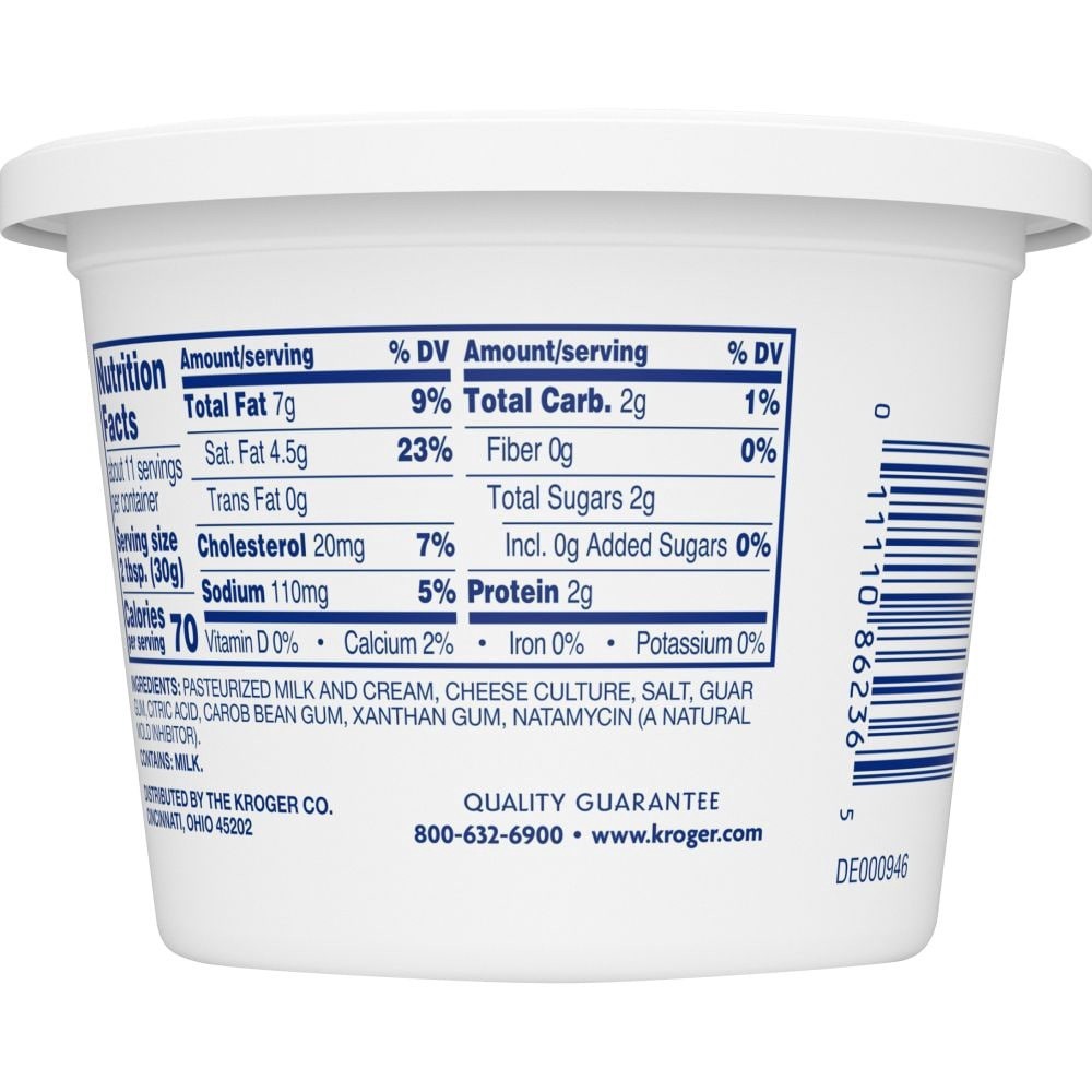 slide 4 of 4, Kroger Original Cream Cheese Spread, 12 oz