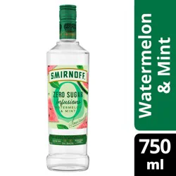 Smirnoff Company Smirnoff Zero Sugar Infusions Watermelon & Mint Vodka