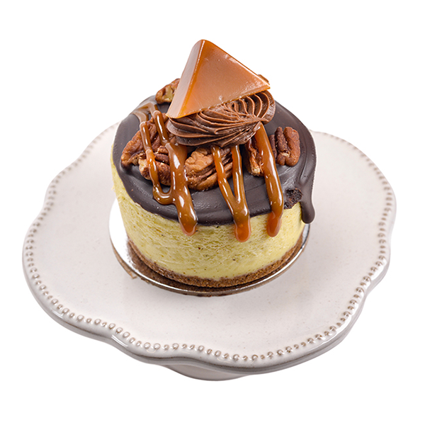 slide 1 of 1, L&B Turtle Cheesecake 3-Inch, 1 ct