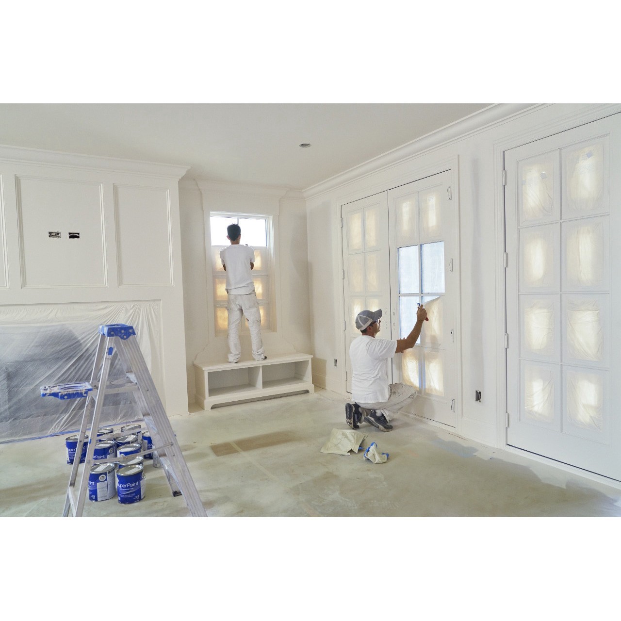 slide 3 of 4, 3m Hand-Masker Masking Plastic, 12 in x 120 yd