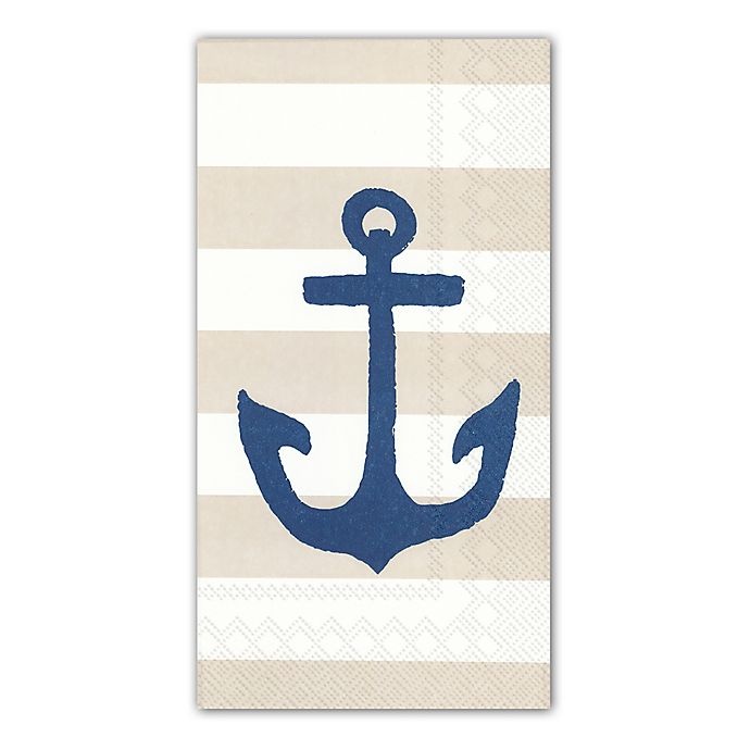 slide 1 of 1, Boston International 16-Count 3-Ply Yacht Club Paper Guest Towels, 1 ct