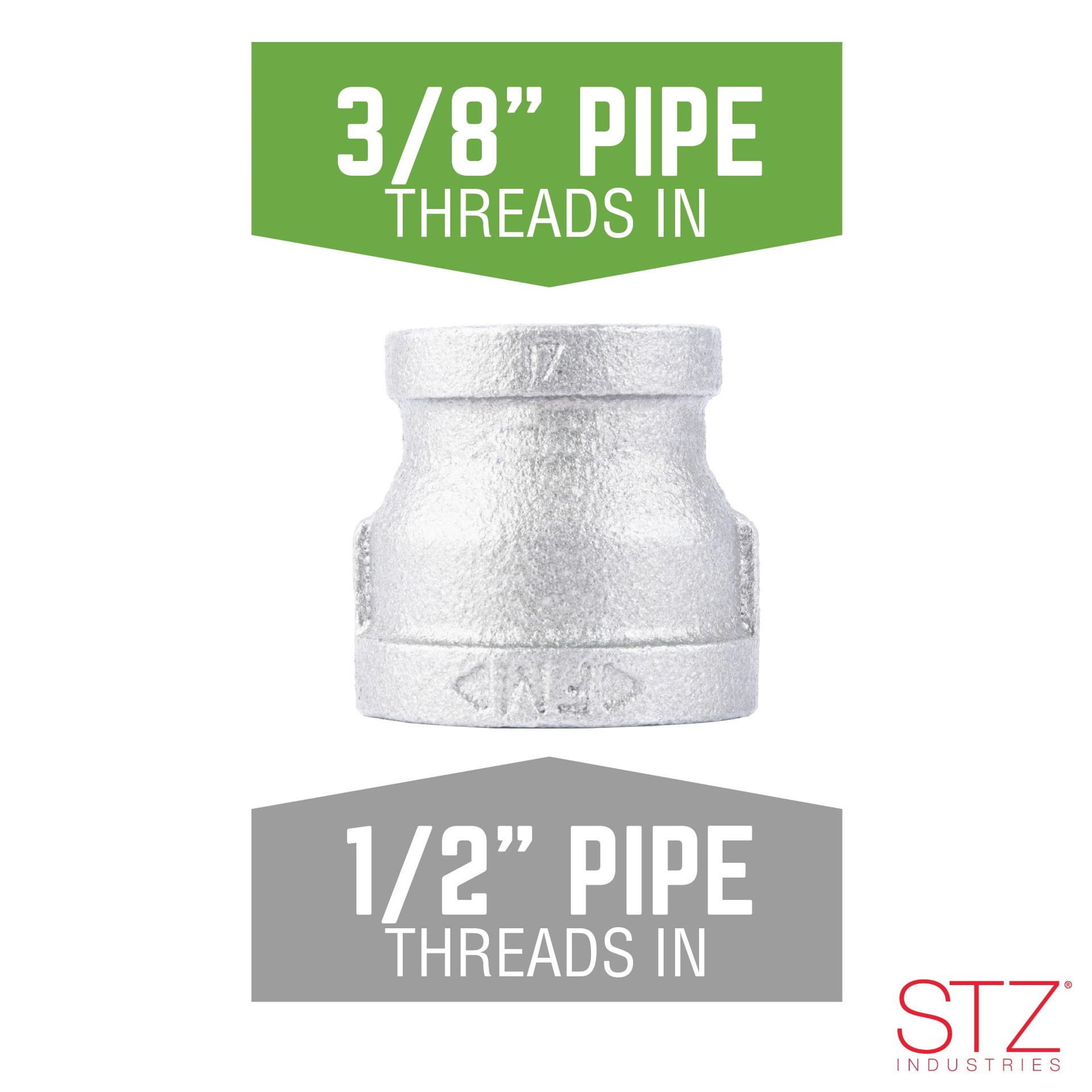 slide 2 of 6, Couple Redc 1/2X3/8 Fip, 1 ct