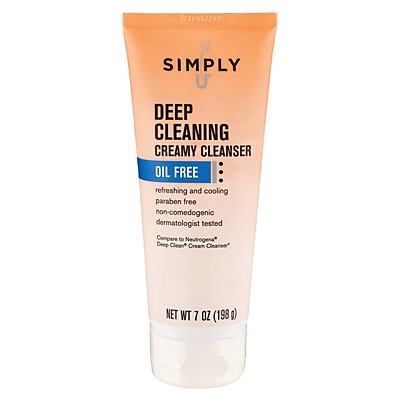 slide 1 of 1, Simply U Deep Cleaning Creamy Cleanser, 7 oz