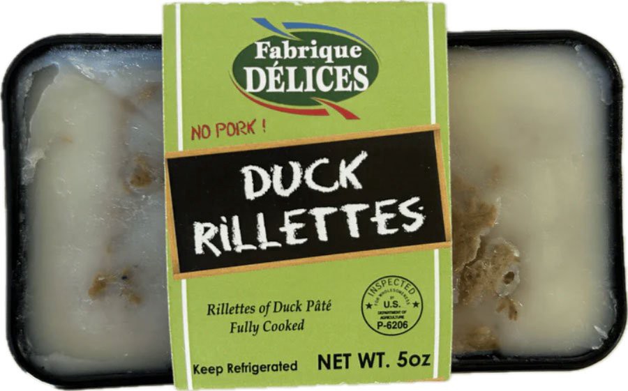 slide 1 of 1, Fabrique Delices Duck Rillettes, 5 oz