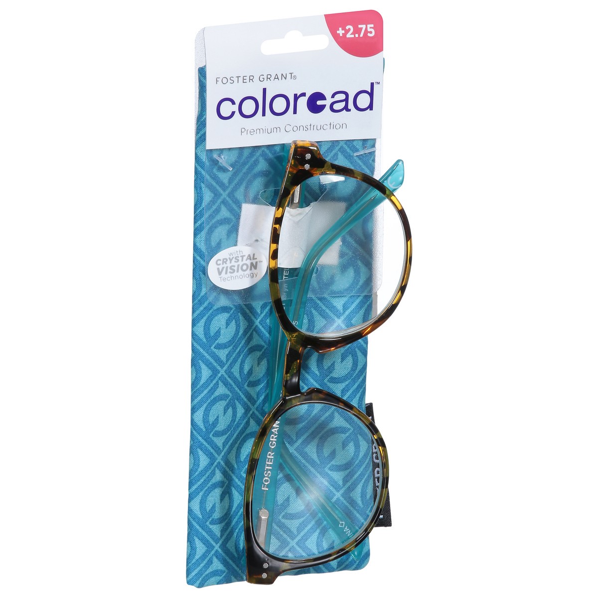 slide 4 of 11, Foster Grant Coloread +2.75 Bryn Reading Glasses 1 ea, 1 ct