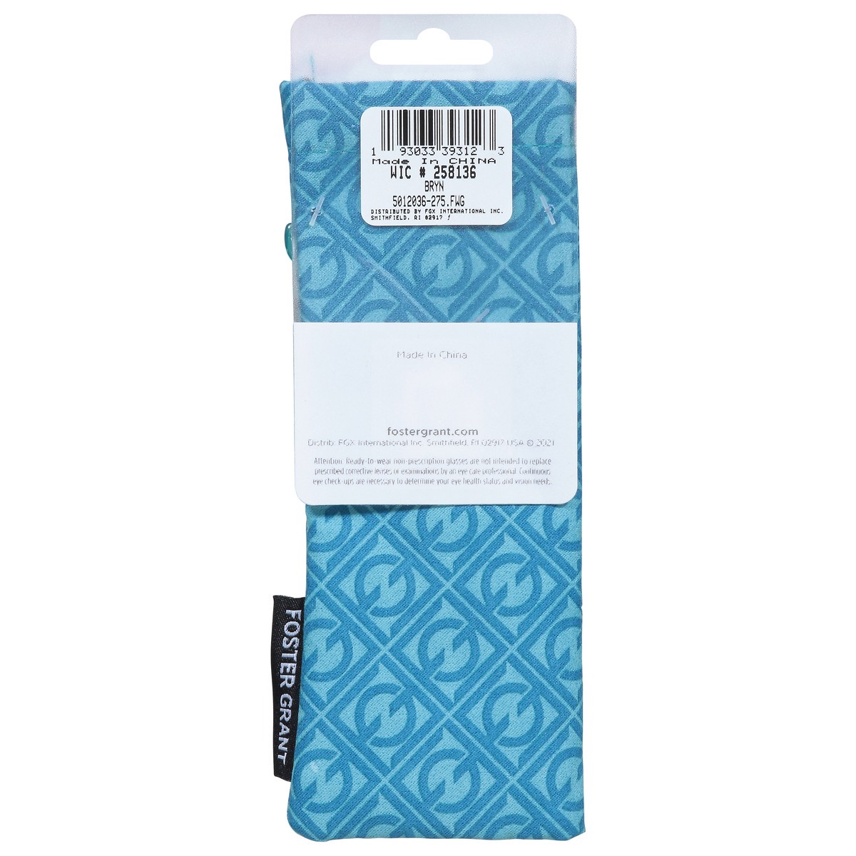 slide 10 of 11, Foster Grant Coloread +2.75 Bryn Reading Glasses 1 ea, 1 ct