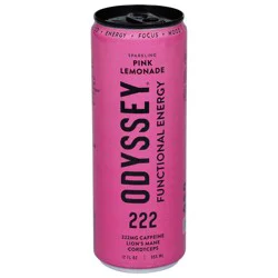 Odyssey Pink Lemonade Sparkling Energy Drink