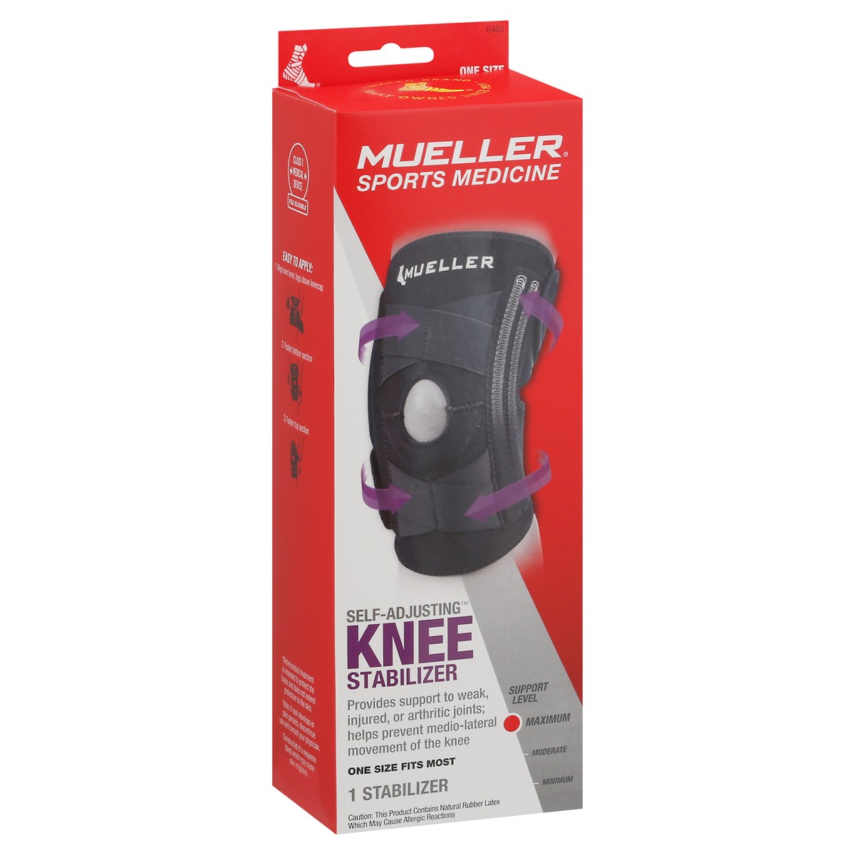 slide 11 of 12, Mueller Self-Adjusting One Size Fits Most Knee Stabilizer 1 ea, 1 ct