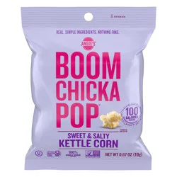 Angie's BOOMCHICKAPOP Sweet & Salty Kettle Corn, 10 count