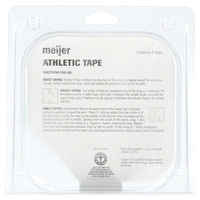 slide 7 of 9, Meijer Athletic Tape Sports Adhesive Rolls, 4 ct
