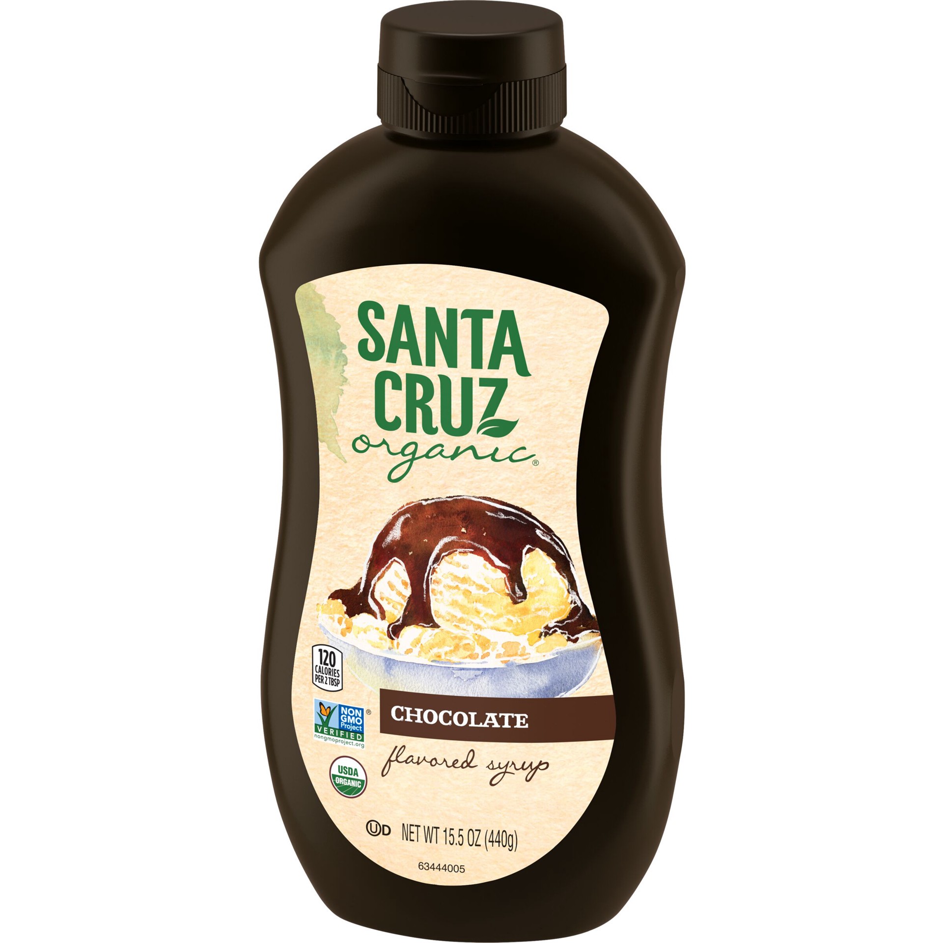 slide 3 of 3, Santa Cruz Organic Chocolate Flavored Syrup, 15.5-Ounce, 15.5 oz