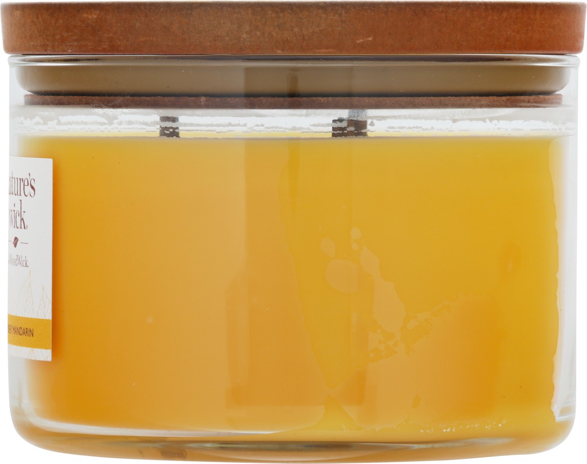 slide 10 of 12, Nature's Wick Honey Mandarin Candle 1 ea, 1 ct