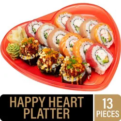 Private Selection® Happy Heart Shaped Sushi Platter by Zenshi™