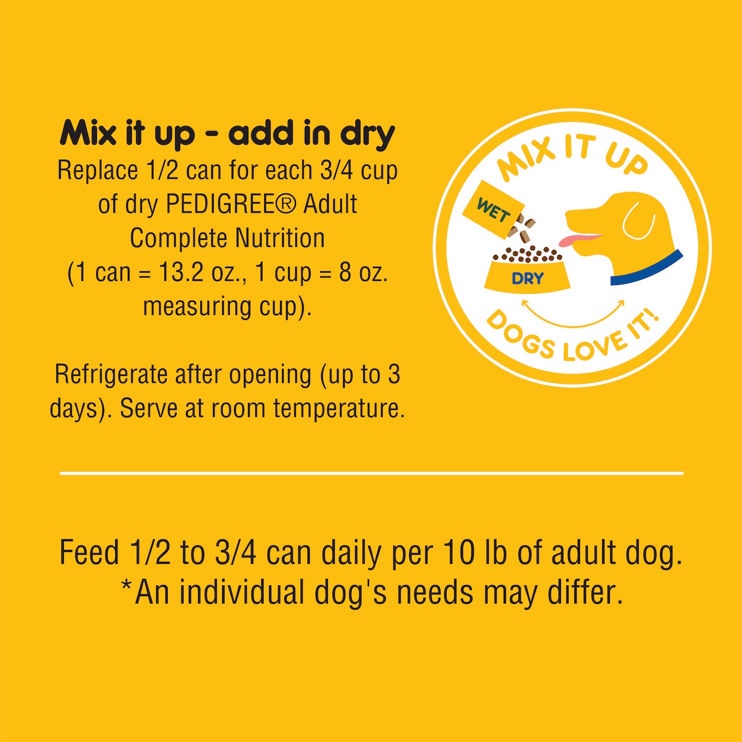 slide 2 of 5, Pedigree Homestyle Meals Adult Canned Soft Wet Dog Food Hearty Chicken & Vegetable Flavor In Gravy, (12) 13.2 Oz. Cans, 13.2 oz