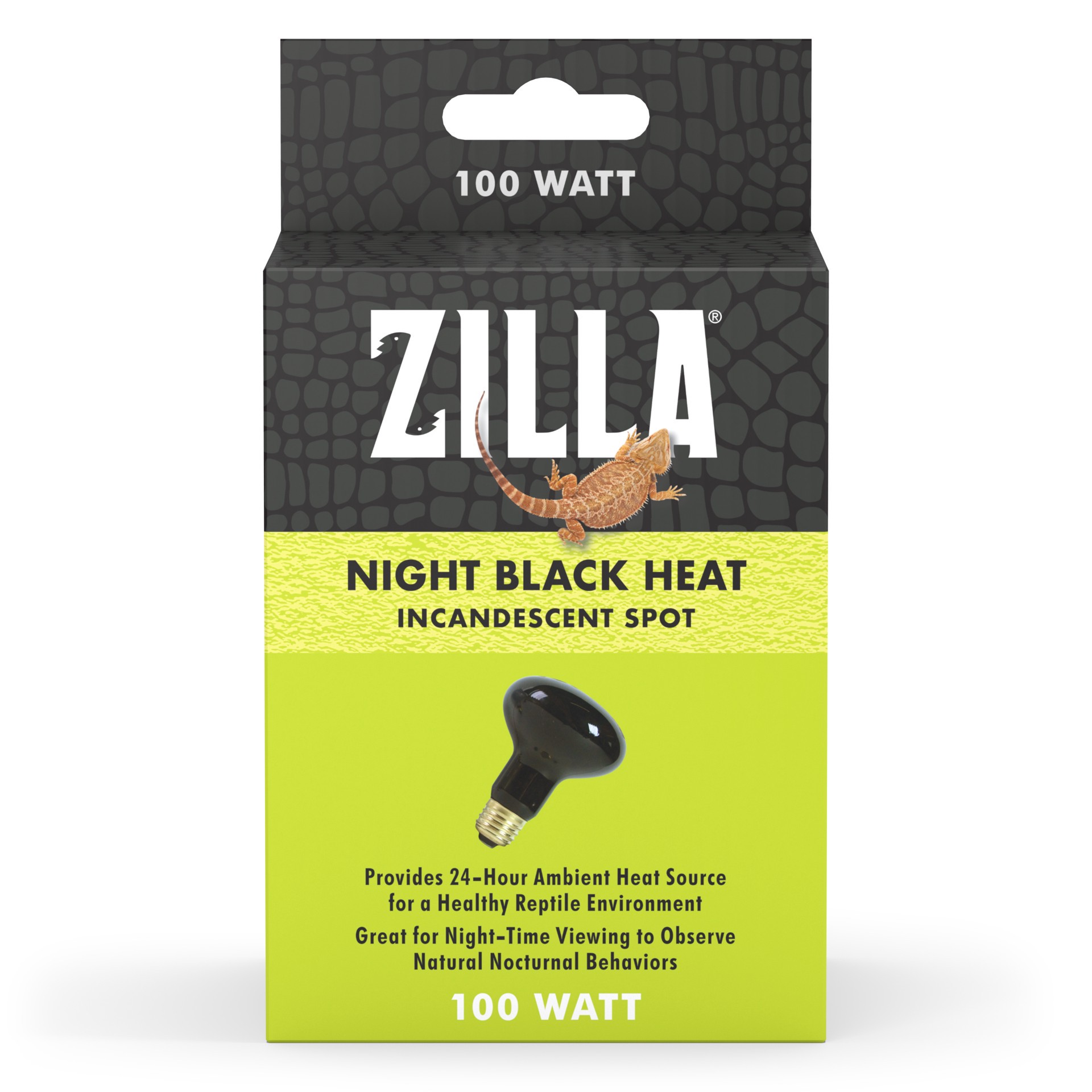 slide 5 of 6, Zilla Incandescent Spot Bulbs Night Black 100 Watts, 1 ct
