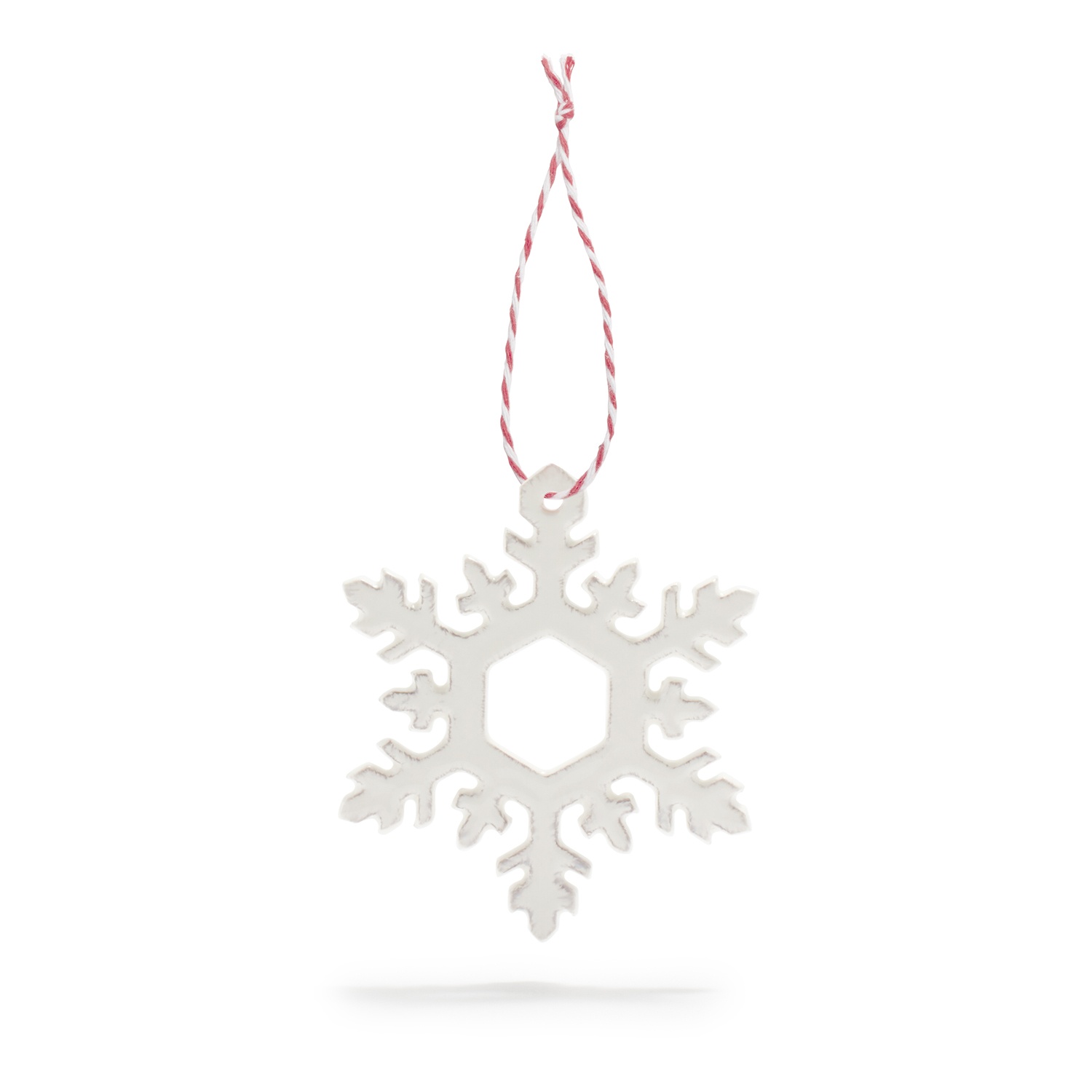 slide 1 of 1, Sur La Table Snowflake Ornaments, Fern, 1 ct