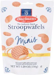 Daelmans Minis Honey Stroopwafels 5.29 oz